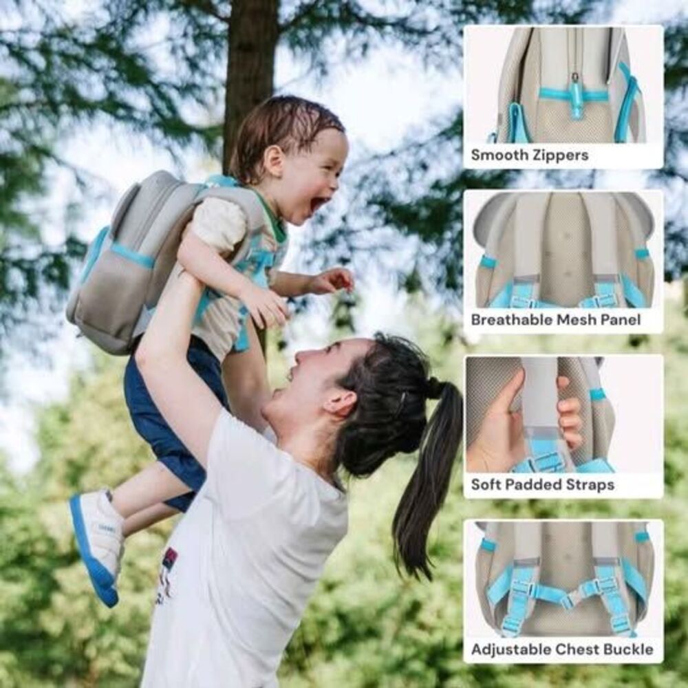 BabbleRoo Ernie the Elephant Kids / Toddler Backpack - NEW - Picture 8 of 10